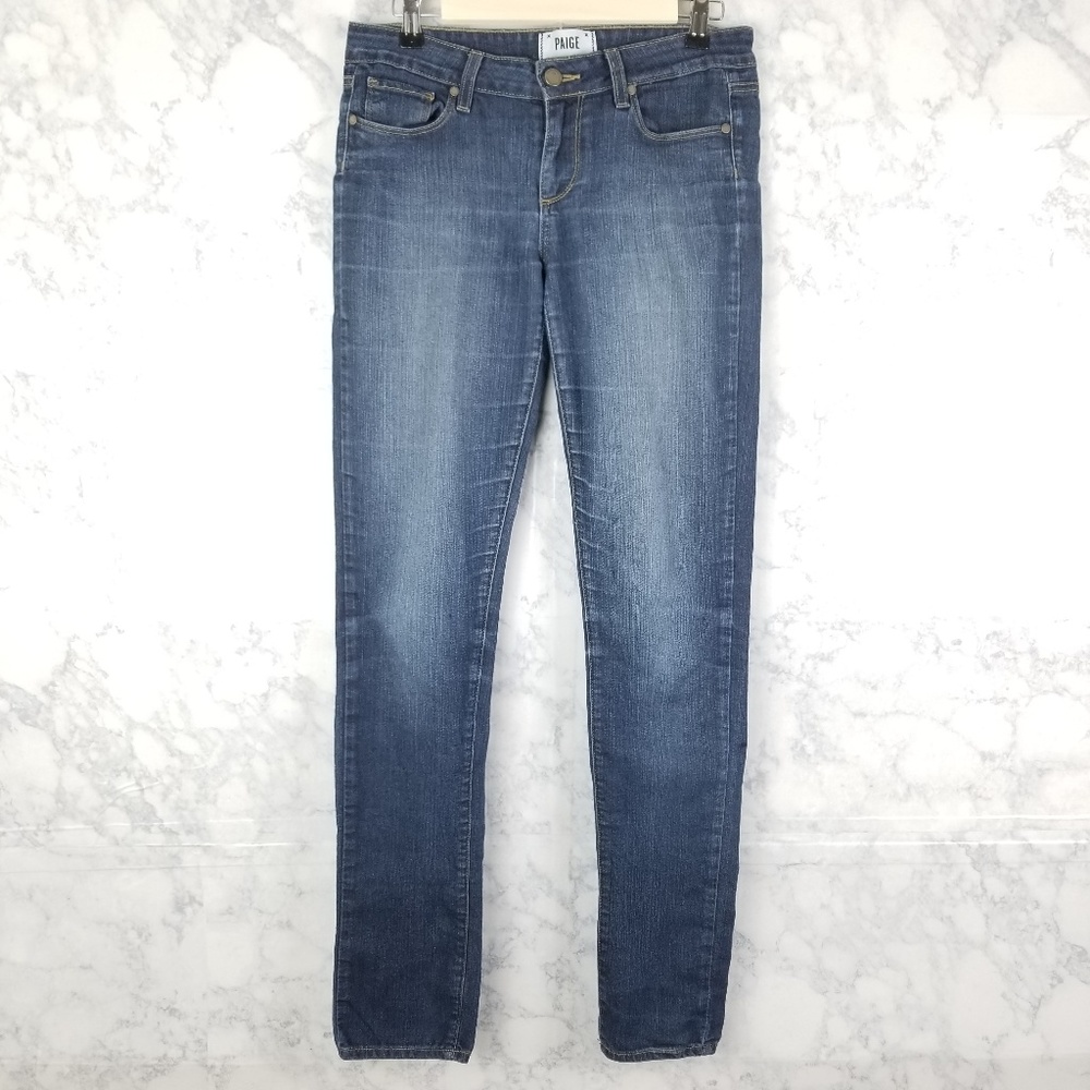 Paige Jeans size 20 Blue Dark wash Skinny